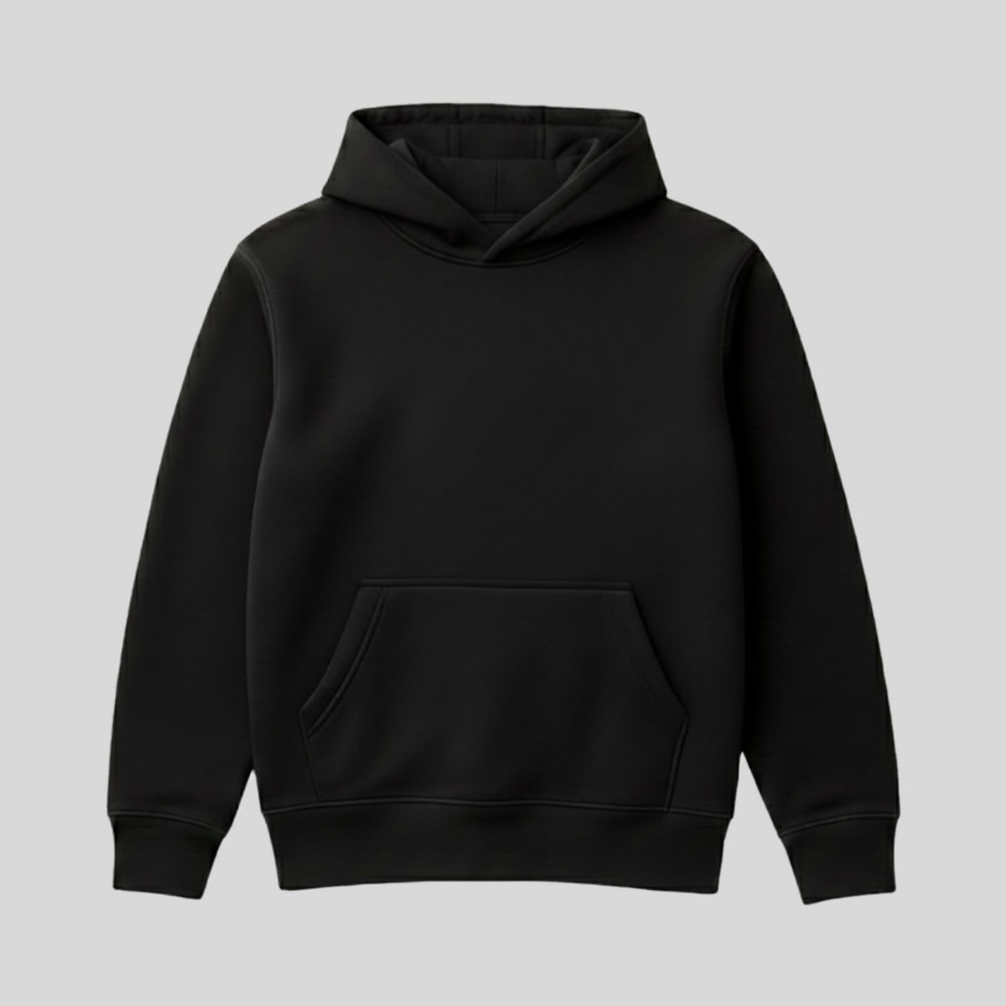 Buzo Hoodie Amo a Jesús · Negro