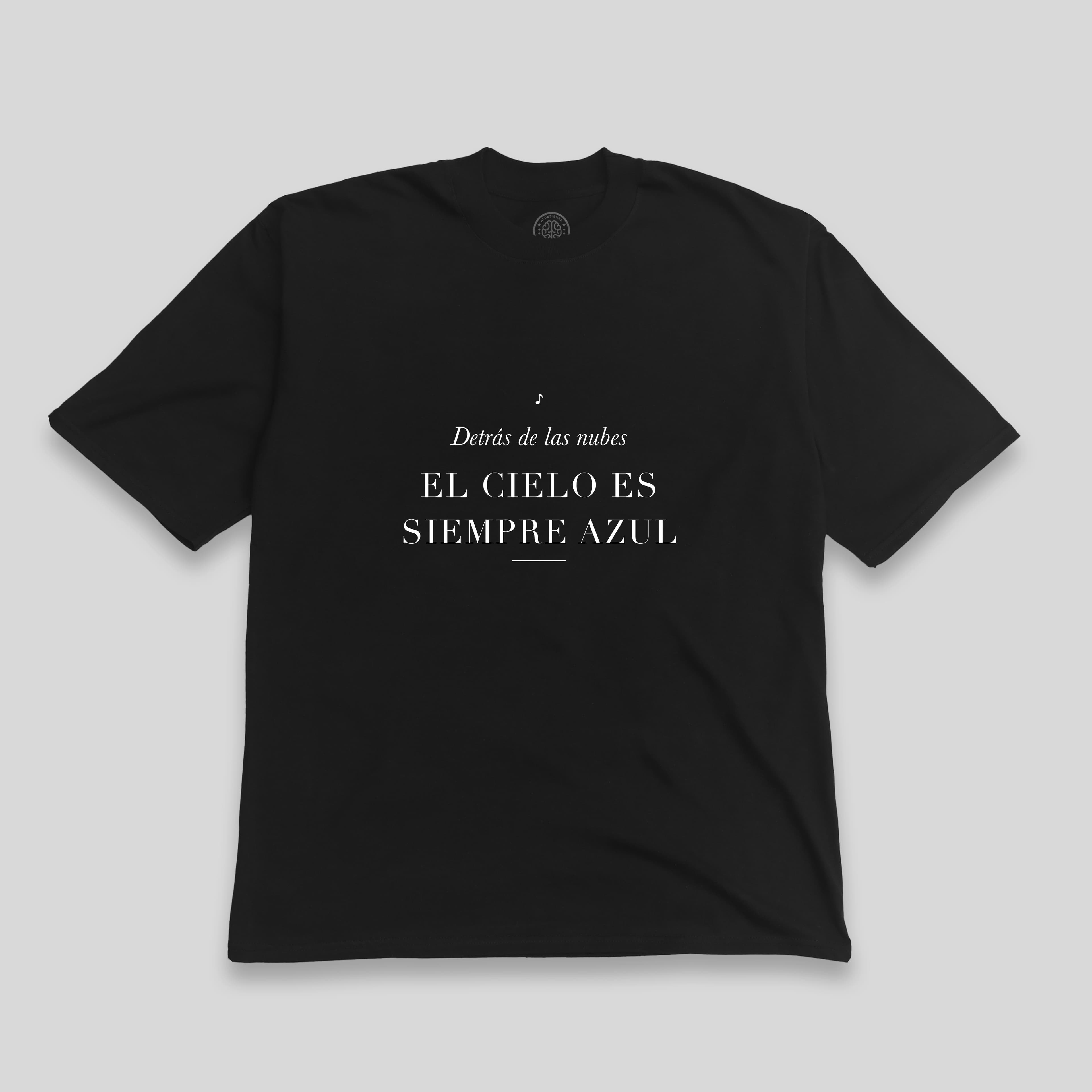 Remera Oversize 'El Cielo Es Siempre Azul'